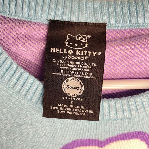 Hello Kitty Jumbo Art Pastel Knit Sweater - Picture 5 of 5